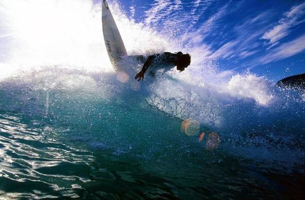 Waves for avanced surfers in Lanzarote