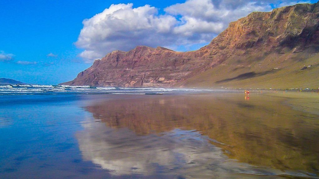 Famara beach