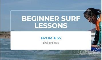 surf school beginner