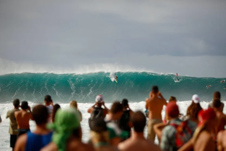 La ola Jaws isla de Maui